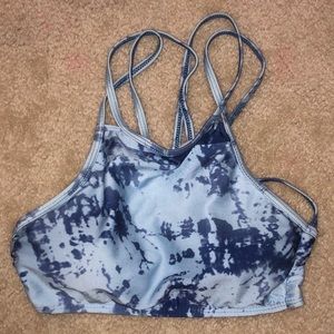 Tie dye bikini top